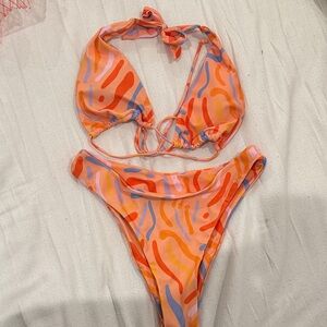 Vibrant Multicolor Bikini Set
